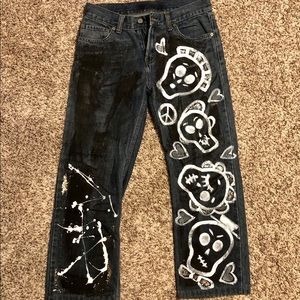 Vintage Hand-Painted Levi’s